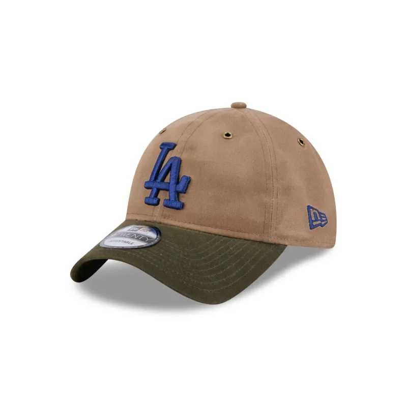Los Angeles Dodgers Wax Canvas 9TWENTY Adjustable Hat sold by New Era