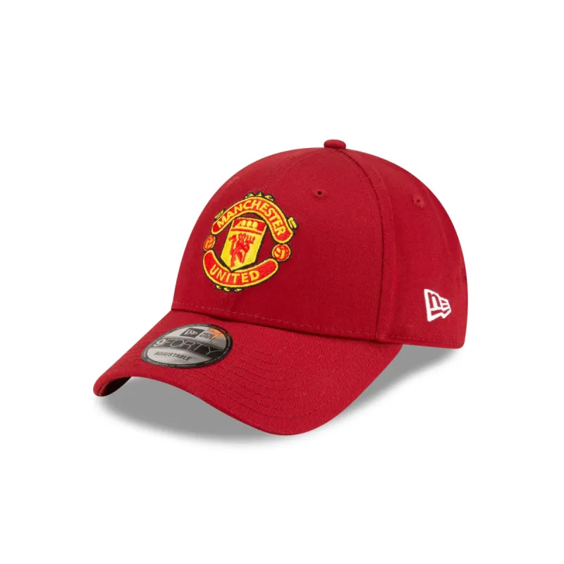 Manchester United Seasonal Red 9FORTY Adjustable Hat sold by New Era