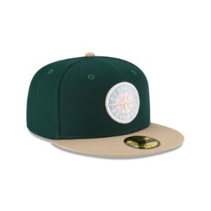 Seattle Mariners Emerald 59FIFTY Fitted Hat sold by New Era