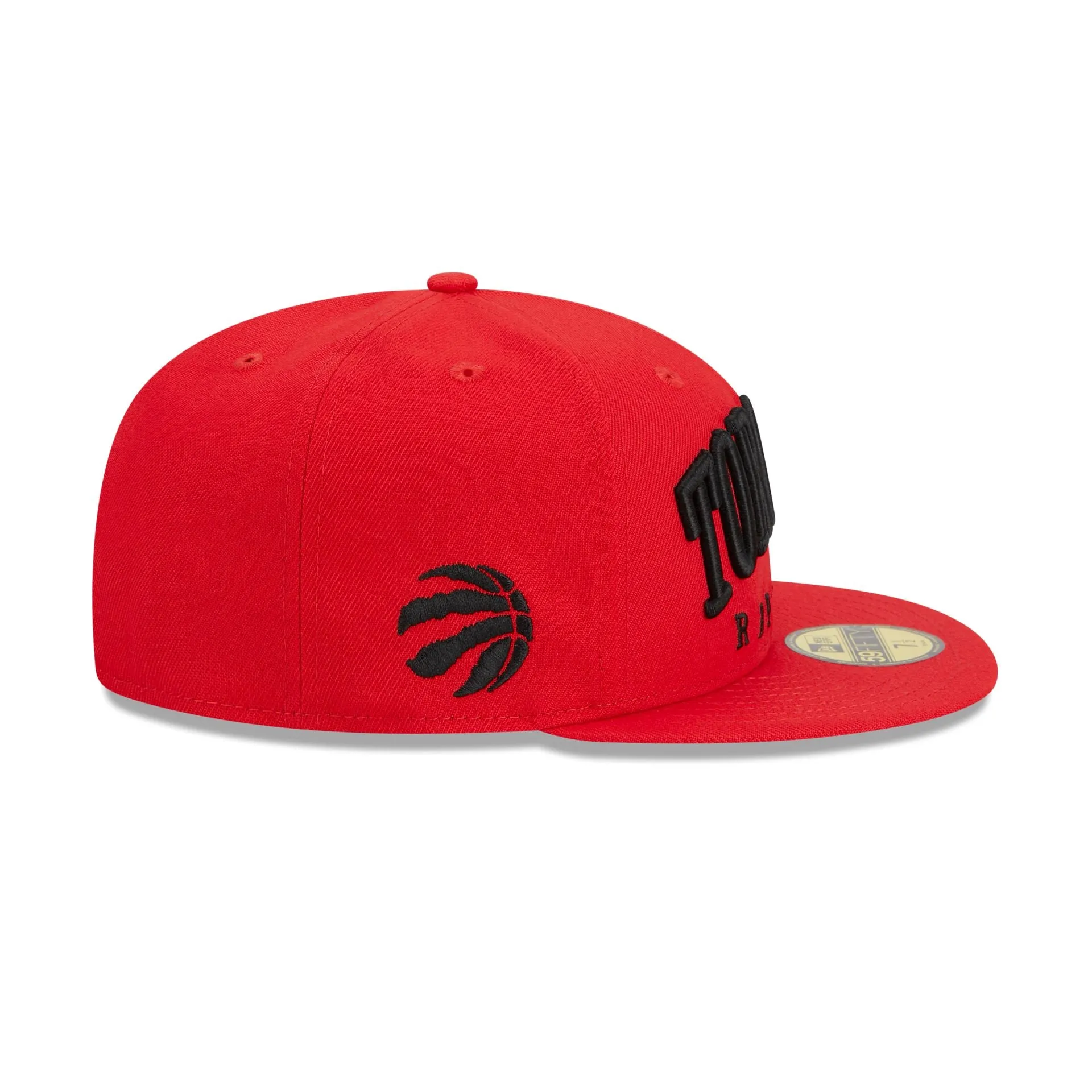 Toronto Raptors Sport Night Wordmark 59FIFTY Fitted Hat sold by New Era product image thumbnail 4