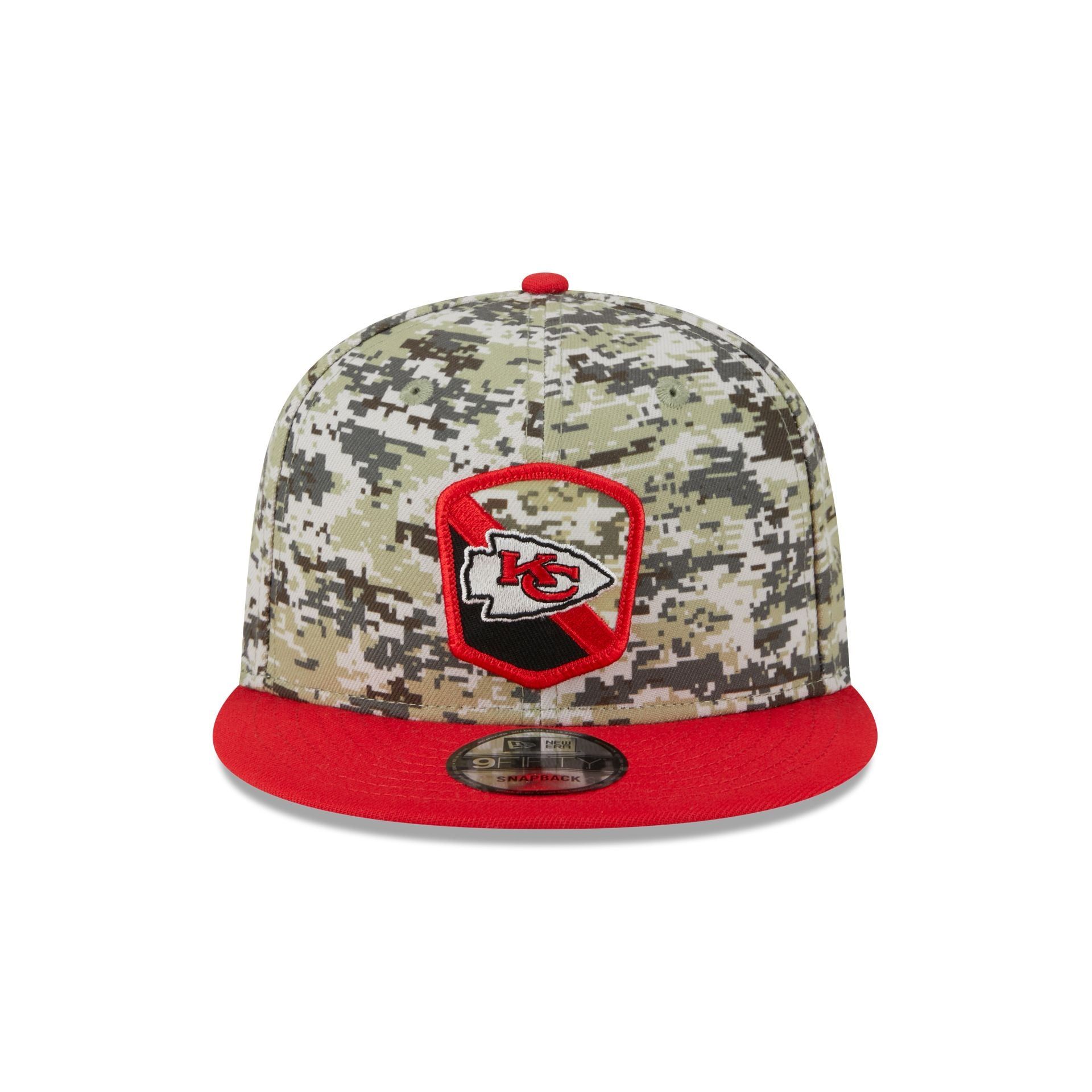 Kansas City Chiefs 2023 Salute to Service Camo 9FIFTY Snapback Hat sold by New Era product image thumbnail 2