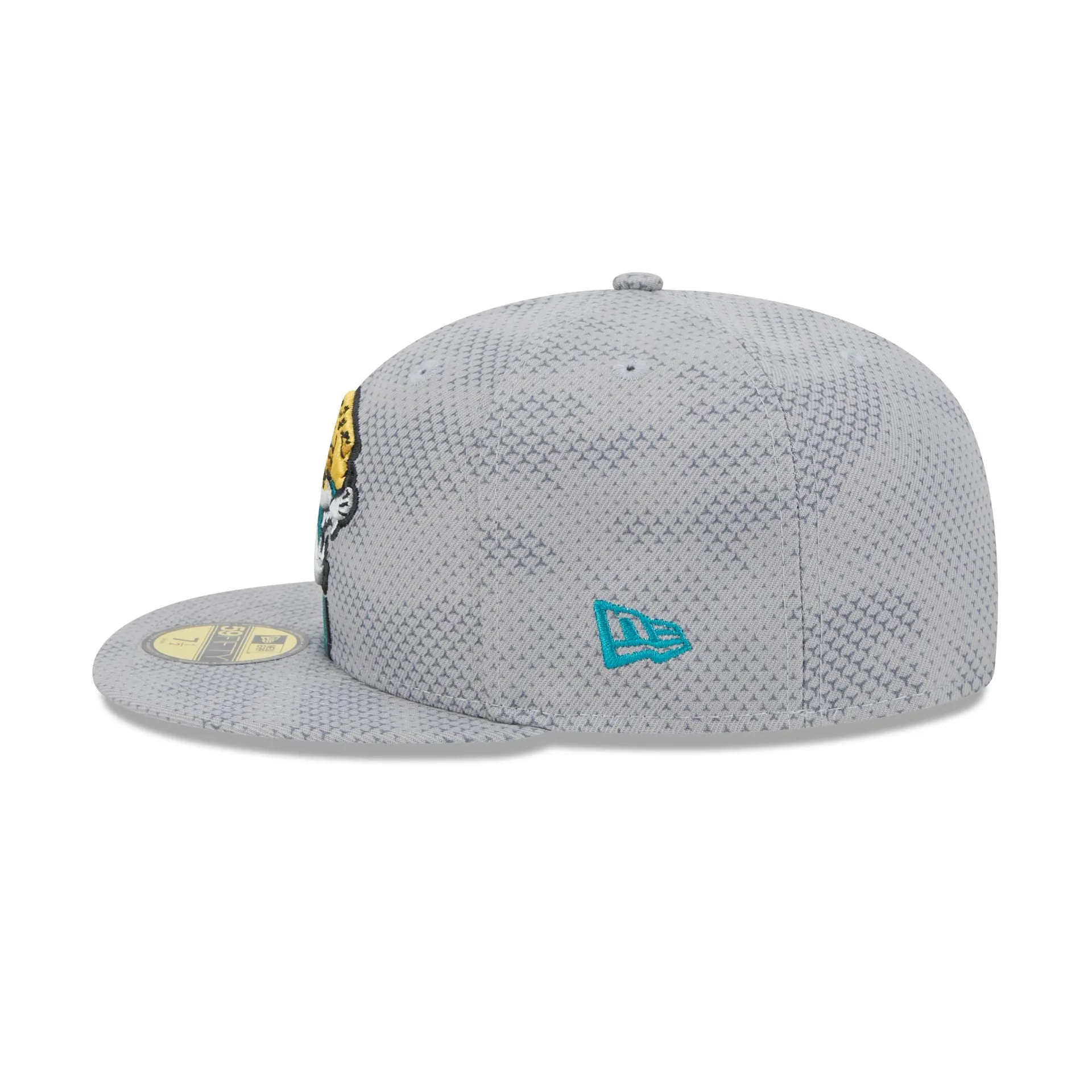 Jacksonville Jaguars 2024 Sideline Gray 59FIFTY Fitted Hat sold by New Era product image thumbnail 5