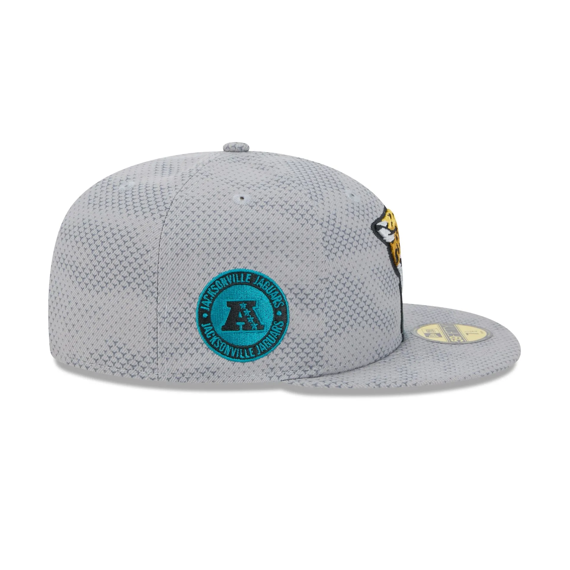 Jacksonville Jaguars 2024 Sideline Gray 59FIFTY Fitted Hat sold by New Era product image thumbnail 4