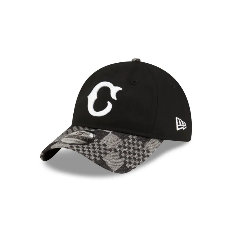 Cincinnati Reds Pattern Denim 9TWENTY Adjustable Hat sold by New Era