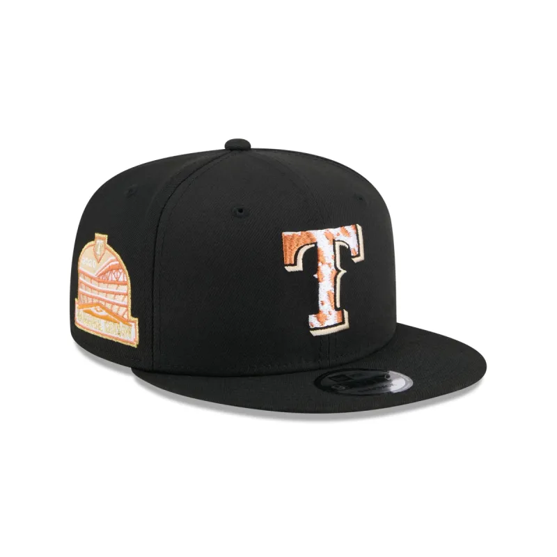 Texas Rangers Animal Fill 9FIFTY Snapback Hat made by New Era