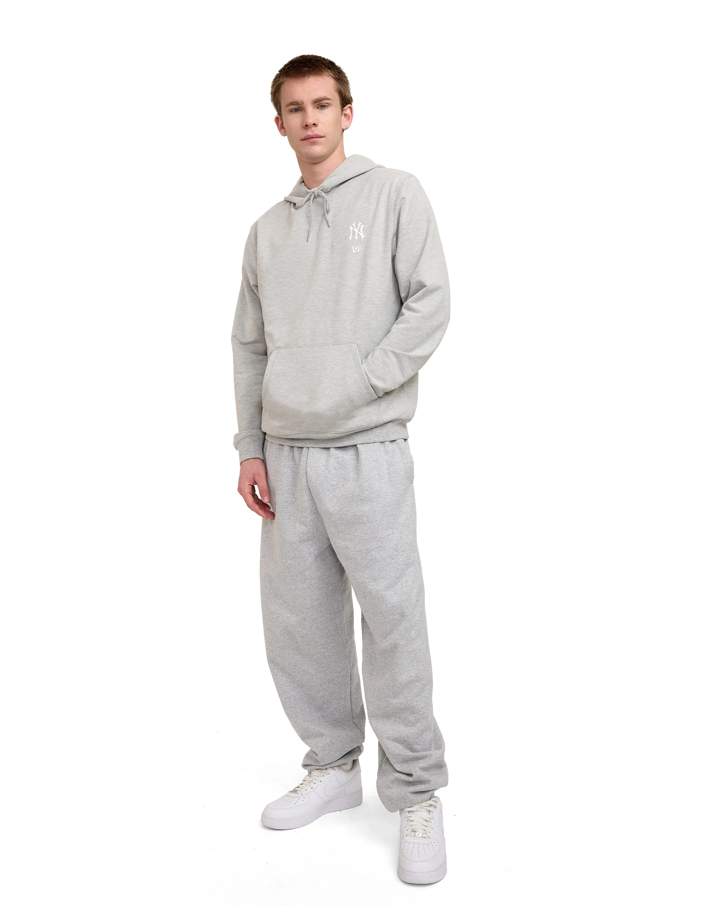 New York Yankees Logo Essentials Tonal Gray Hoodie sold by New Era product image thumbnail 4