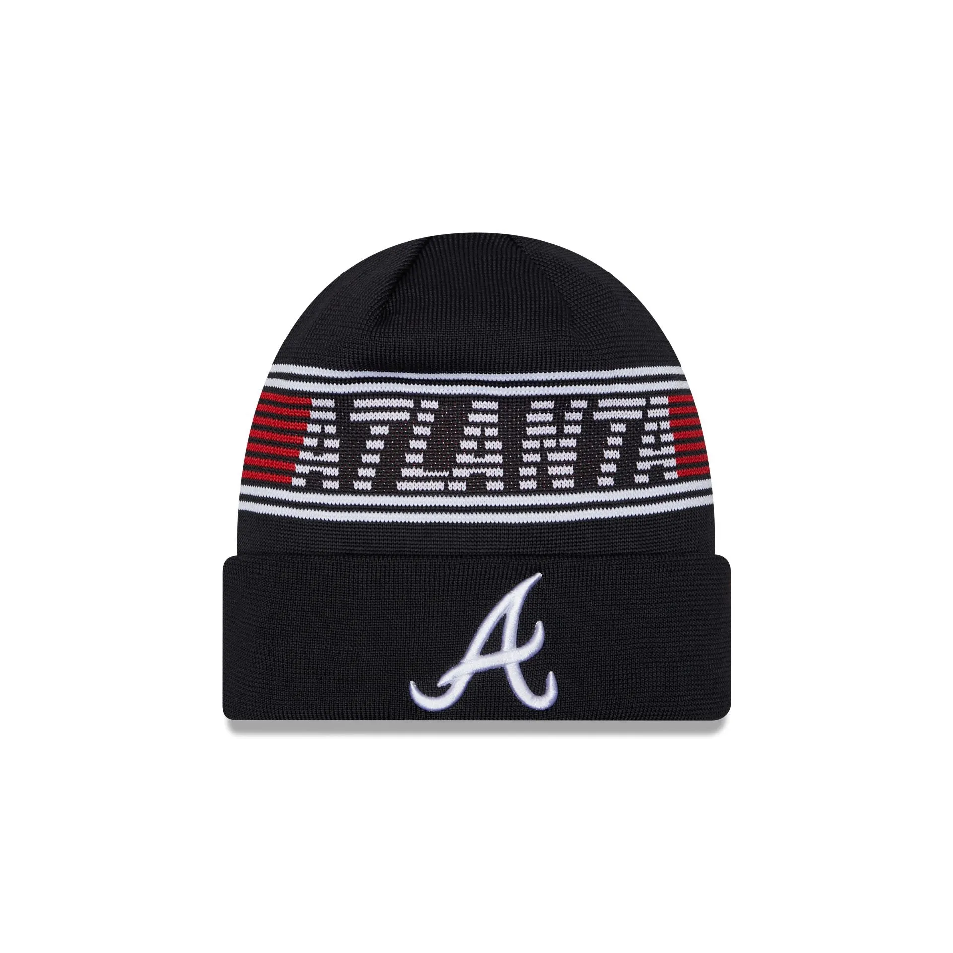 Atlanta Braves 2024 Clubhouse Cuff Knit Hat sold by New Era
