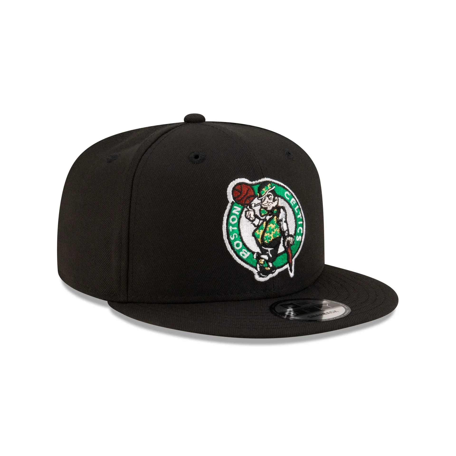 Boston Celtics Basic Black 9FIFTY Snapback Hat sold by New Era product image thumbnail 3