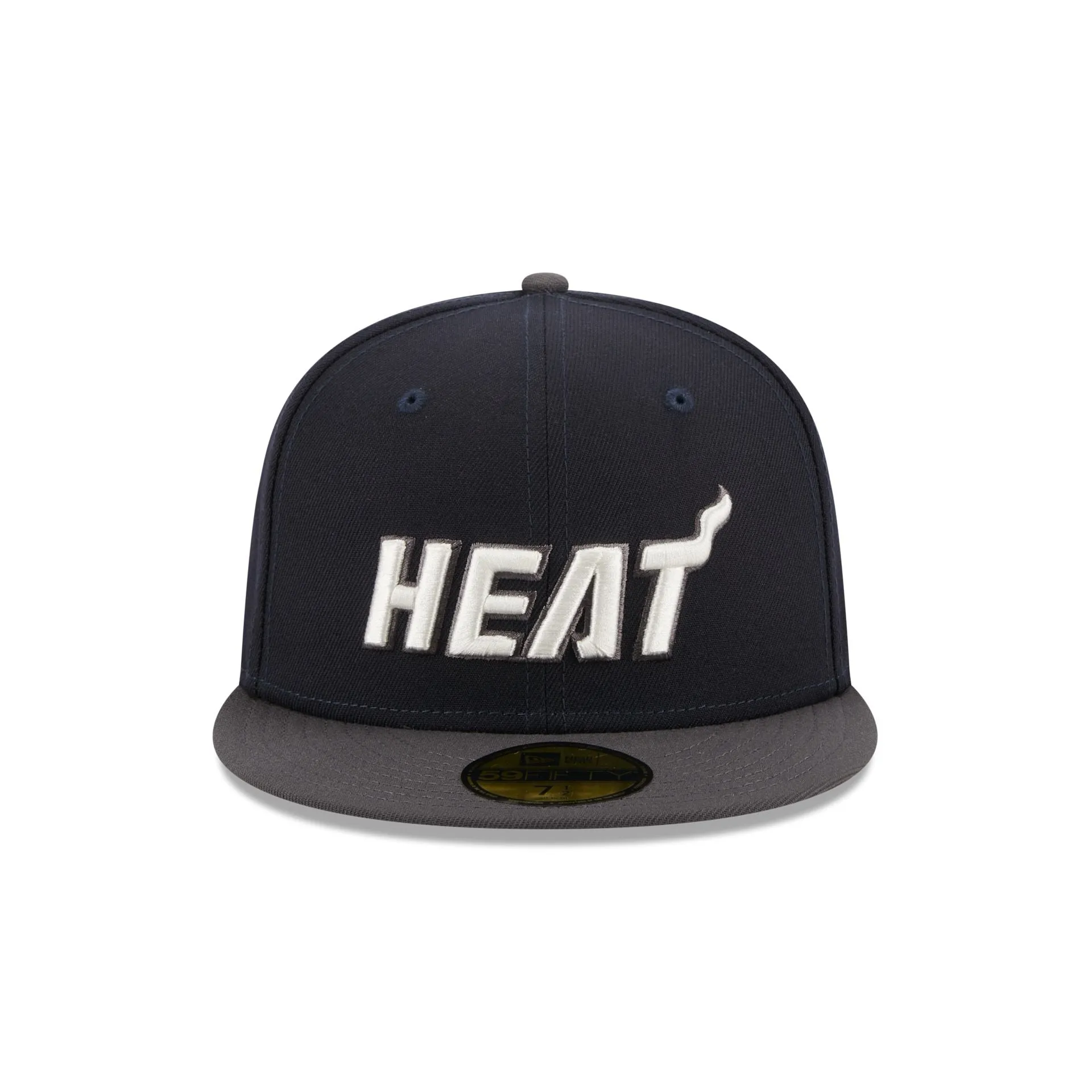 Miami Heat Navy Crown 59FIFTY Fitted Hat sold by New Era product image thumbnail 2