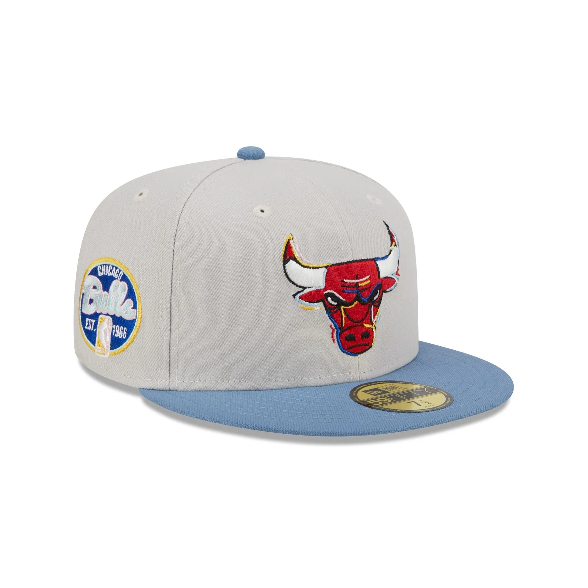 Chicago Bulls Color Brush 59FIFTY Fitted Hat sold by New Era