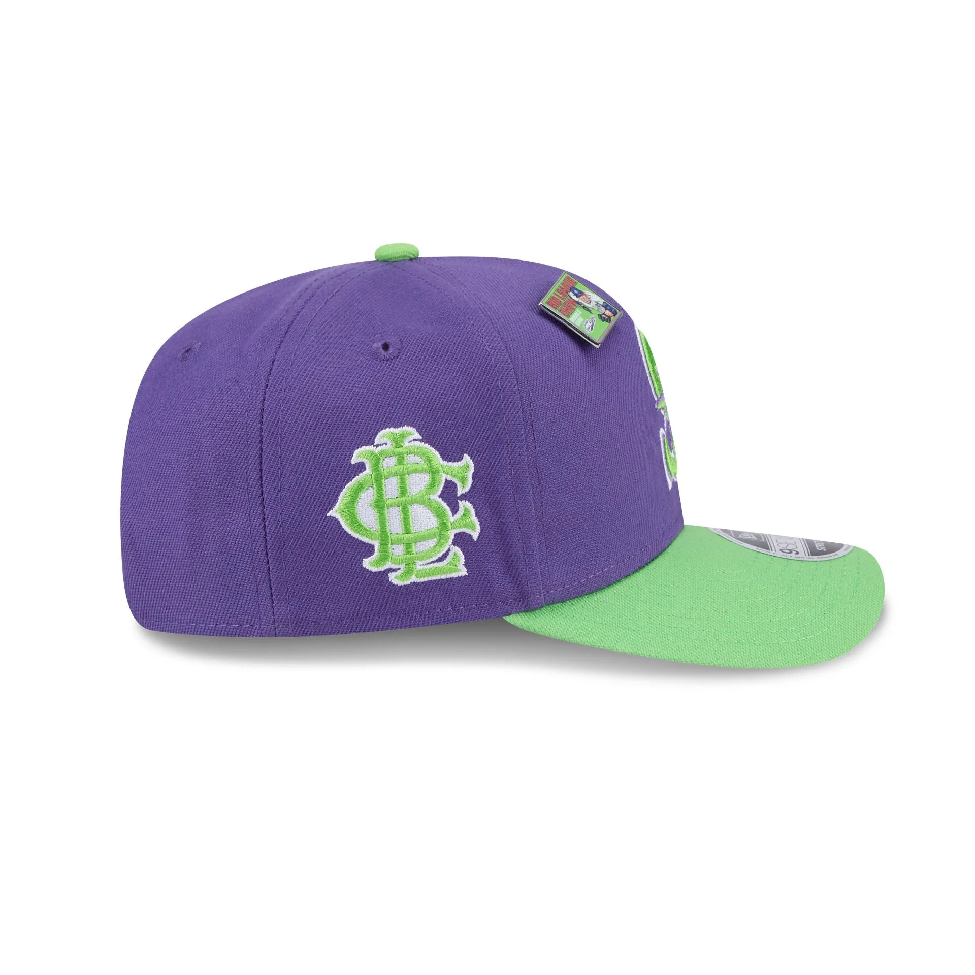 Big League Chew X Seattle Mariners Swingin' Sour Apple 9SEVENTY Stretch-Snap Hat sold by New Era product image thumbnail 4