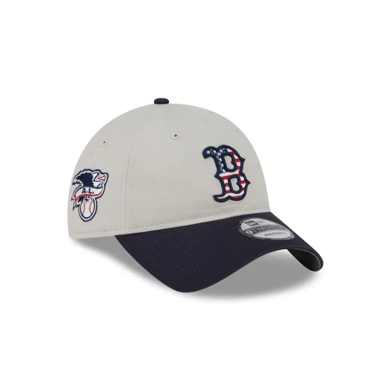 Boston Red Sox Independence Day 2024 9TWENTY Adjustable Hat sold by New Era