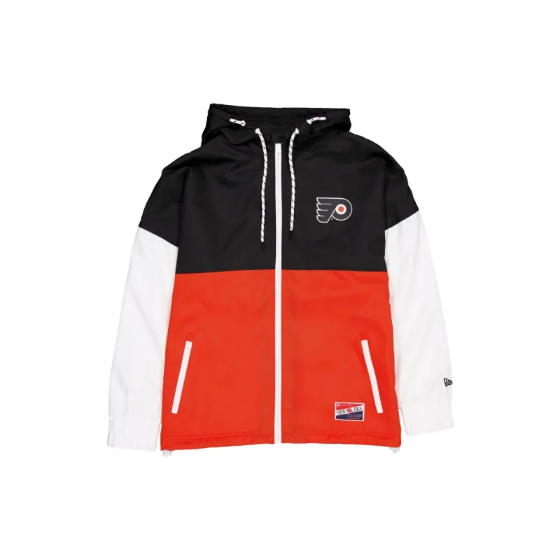 Philadelphia Flyers Throwback Windbreaker sold by New Era