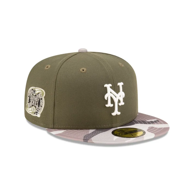 Just Caps Variety Camo Pack New York Mets 59FIFTY Fitted Hat sold by New Era