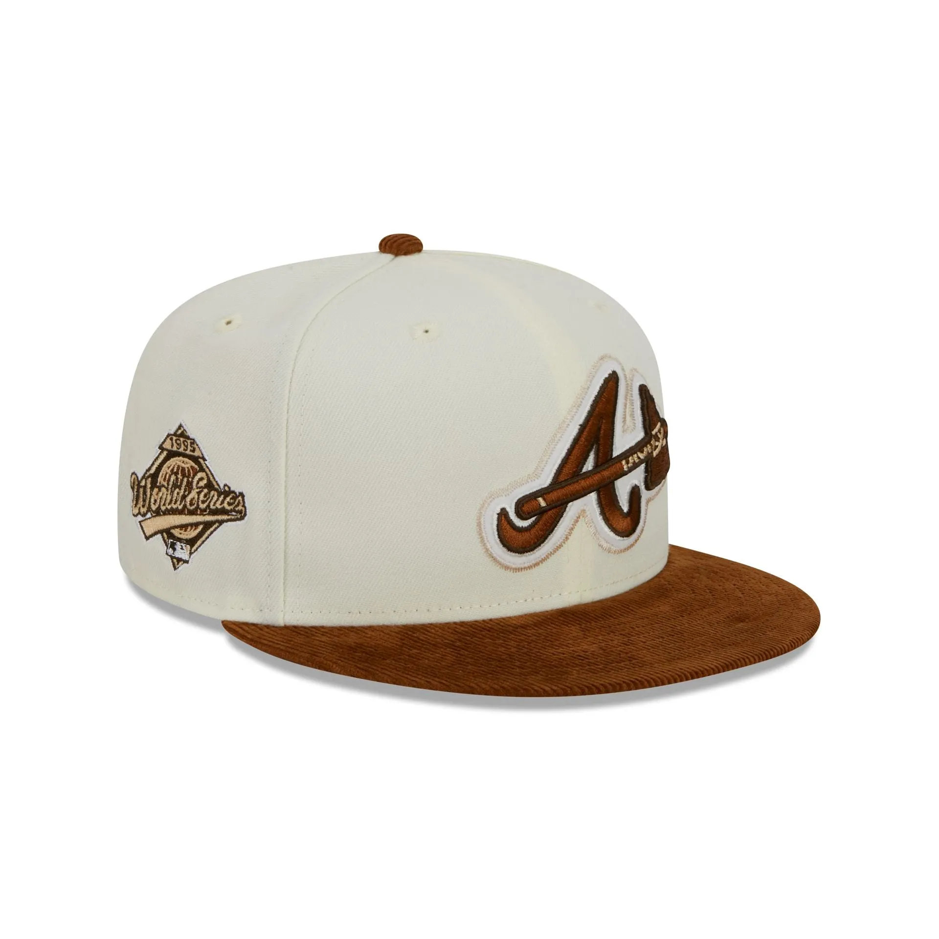 Atlanta Braves Cord 59FIFTY Fitted Hat sold by New Era
