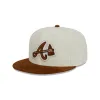 Atlanta Braves Cord 59FIFTY Fitted Hat sold by New Era