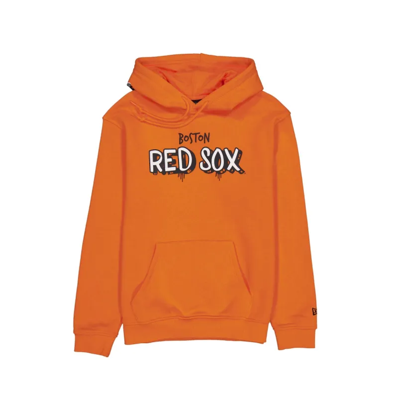 Boston Red Sox Hi Vis Doodle Hoodie made by New Era