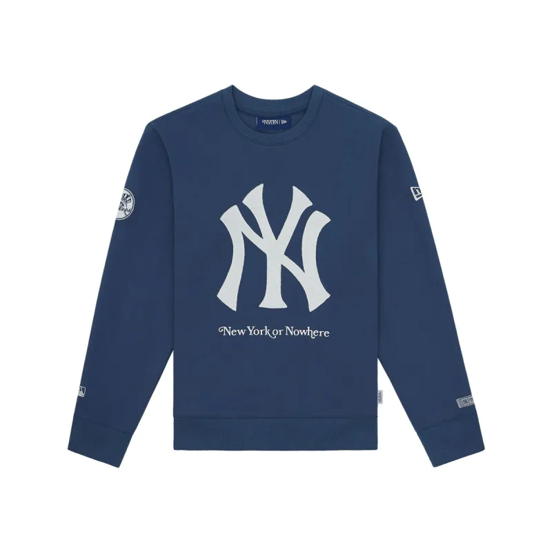 New York or Nowhere x New York Yankees Navy Crewneck sold by New Era