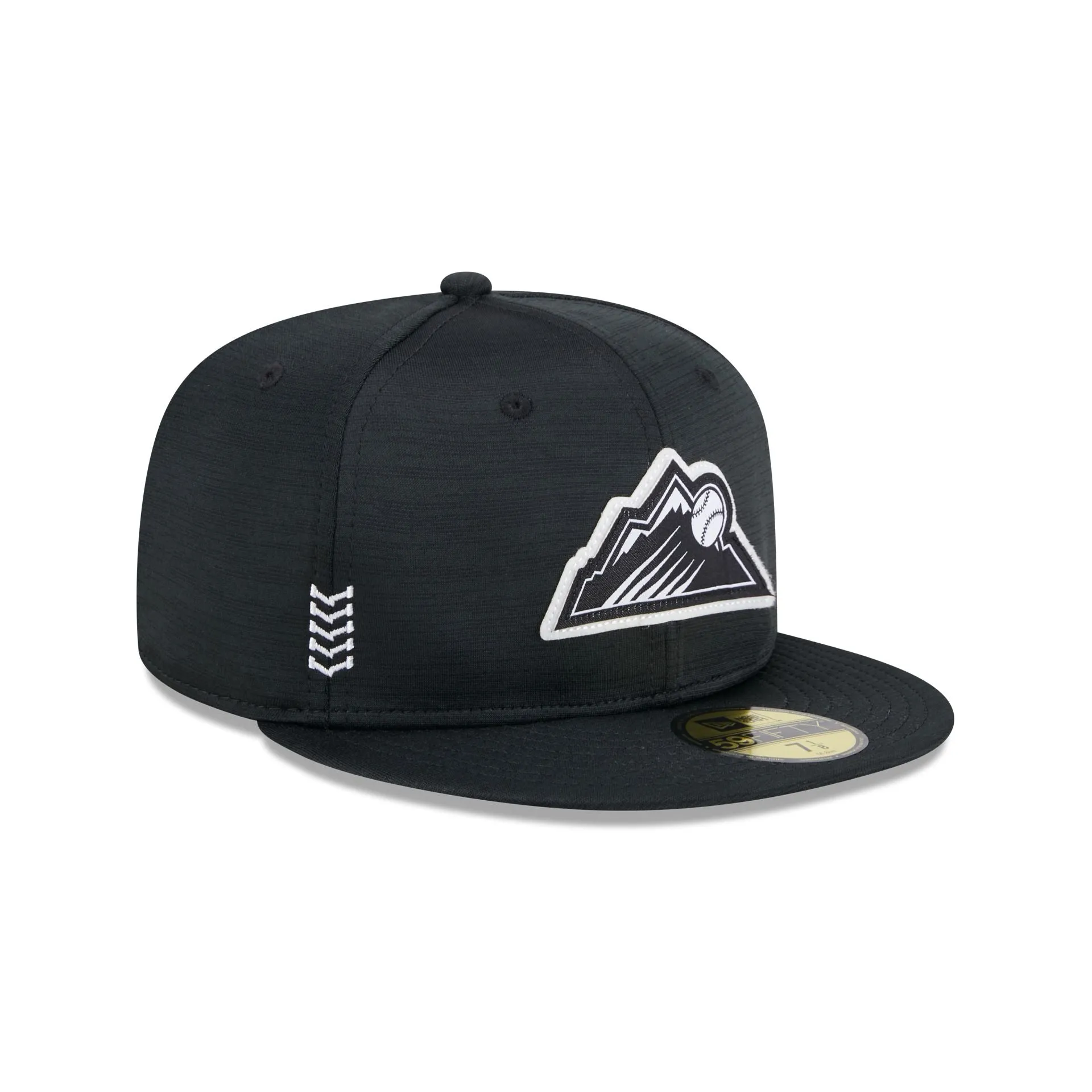 Colorado Rockies 2024 Clubhouse Black 59FIFTY Fitted Hat sold by New Era product image thumbnail 3