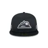 Colorado Rockies 2024 Clubhouse Black 59FIFTY Fitted Hat sold by New Era
