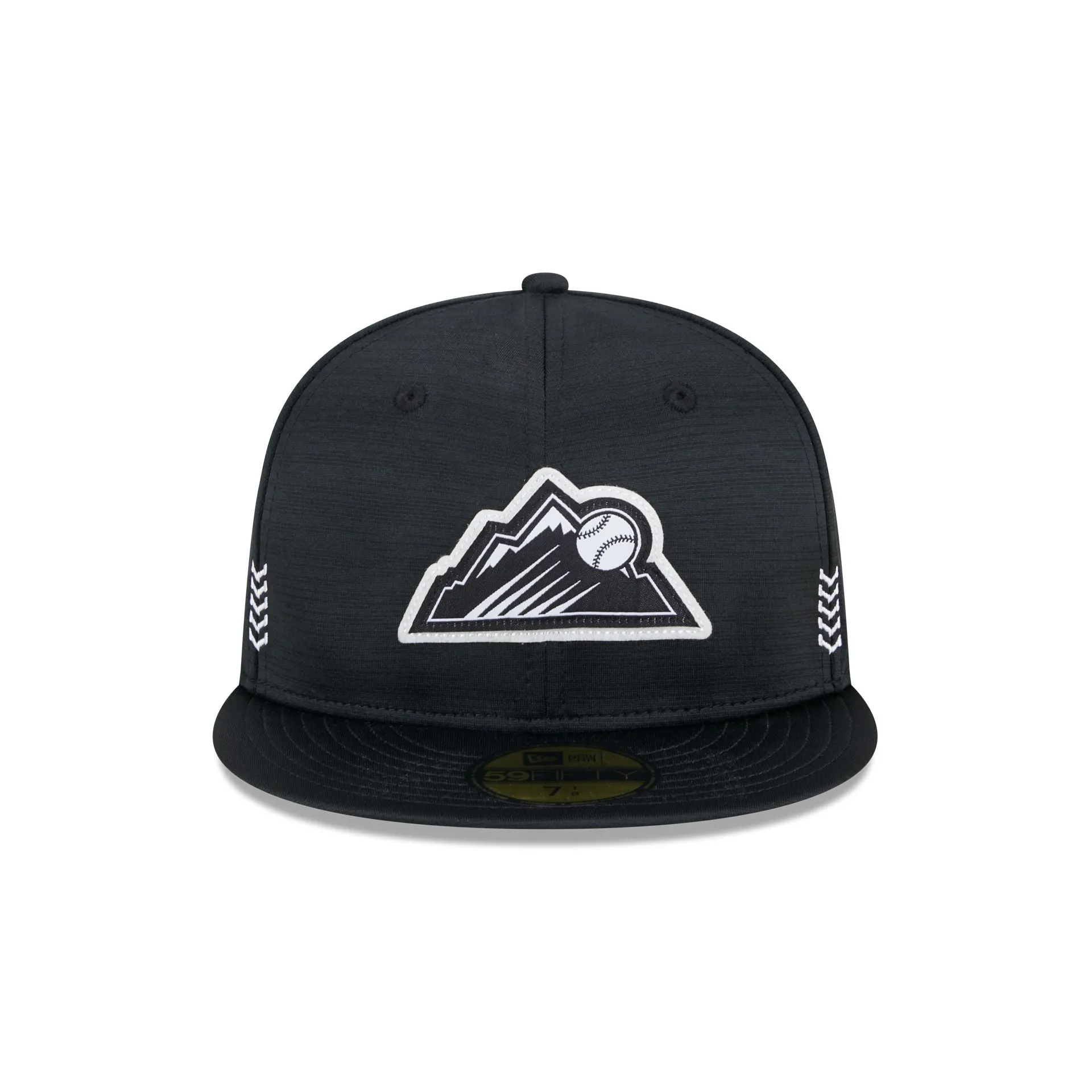 Colorado Rockies 2024 Clubhouse Black 59FIFTY Fitted Hat sold by New Era product image thumbnail 2