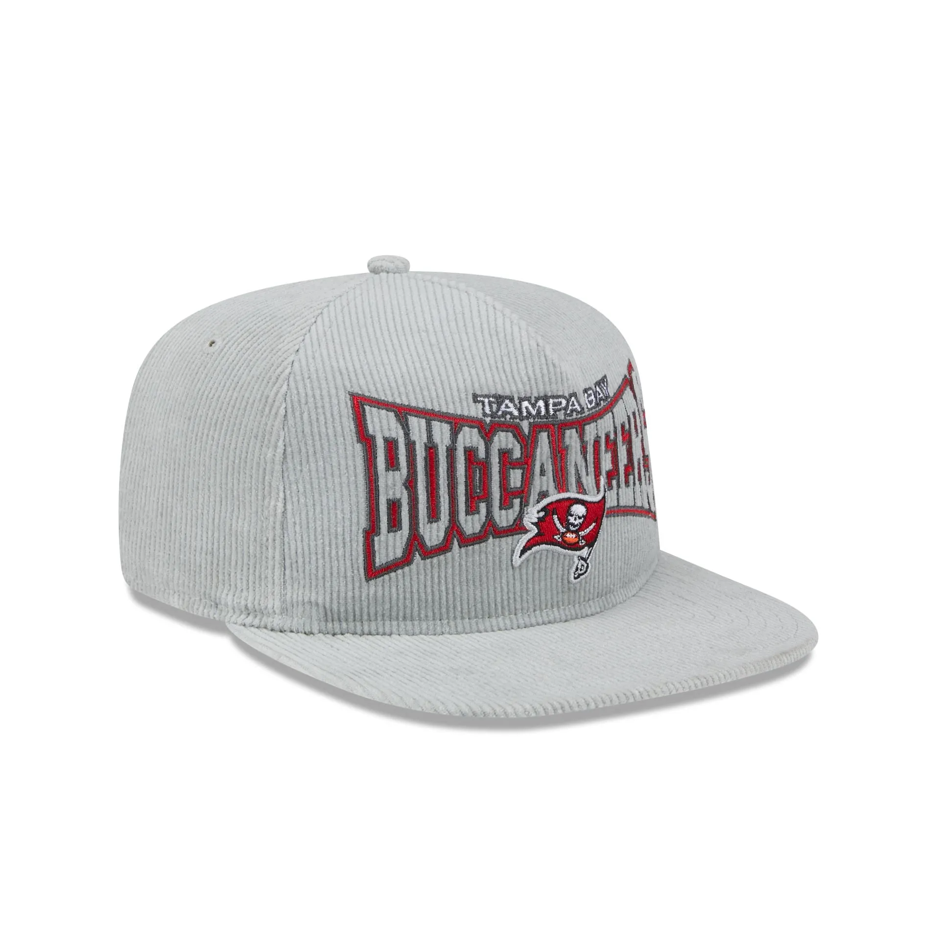 Tampa Bay Buccaneers Gray Cord Golfer Hat sold by New Era product image thumbnail 3