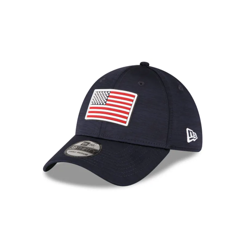 2023 Ryder Cup Team USA Flag 39THIRTY Stretch Fit Hat sold by New Era