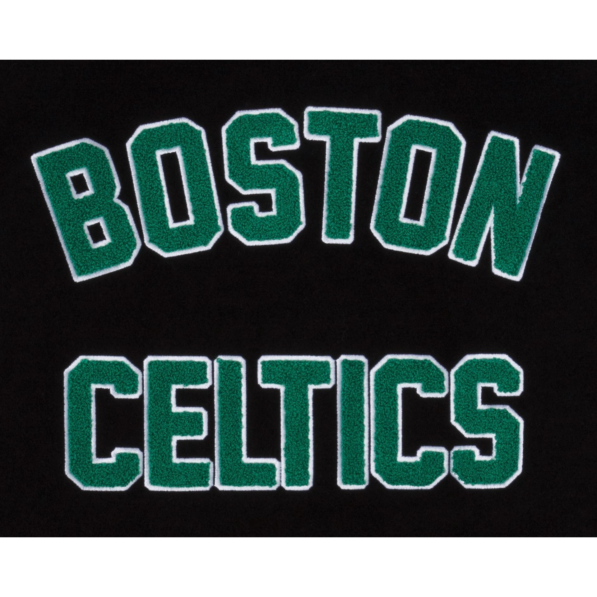 Boston Celtics Black Varsity Jacket sold by New Era product image thumbnail 4