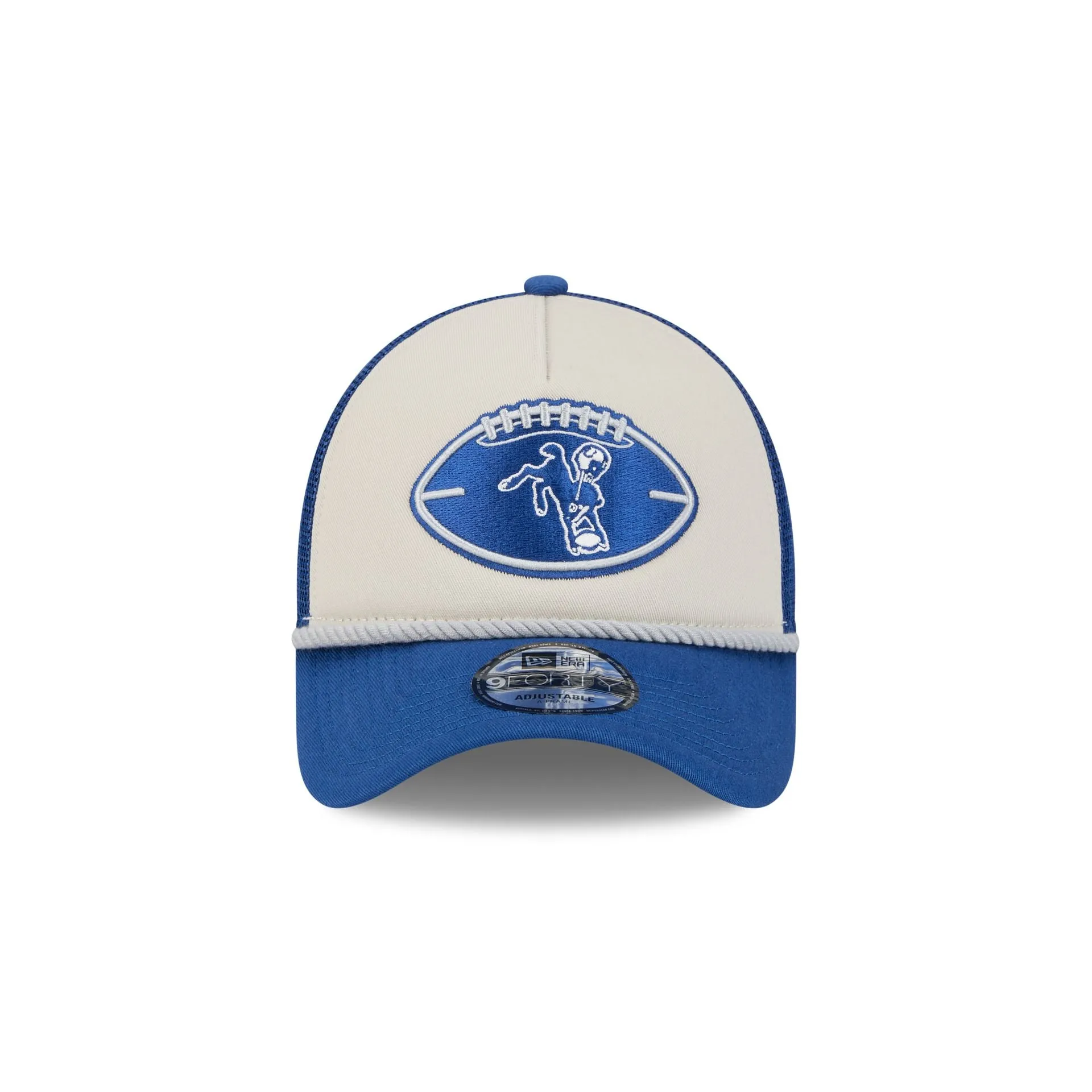 Indianapolis Colts 2024 Historic Sideline 9FORTY A-Frame Snapback Hat sold by New Era product image thumbnail 2
