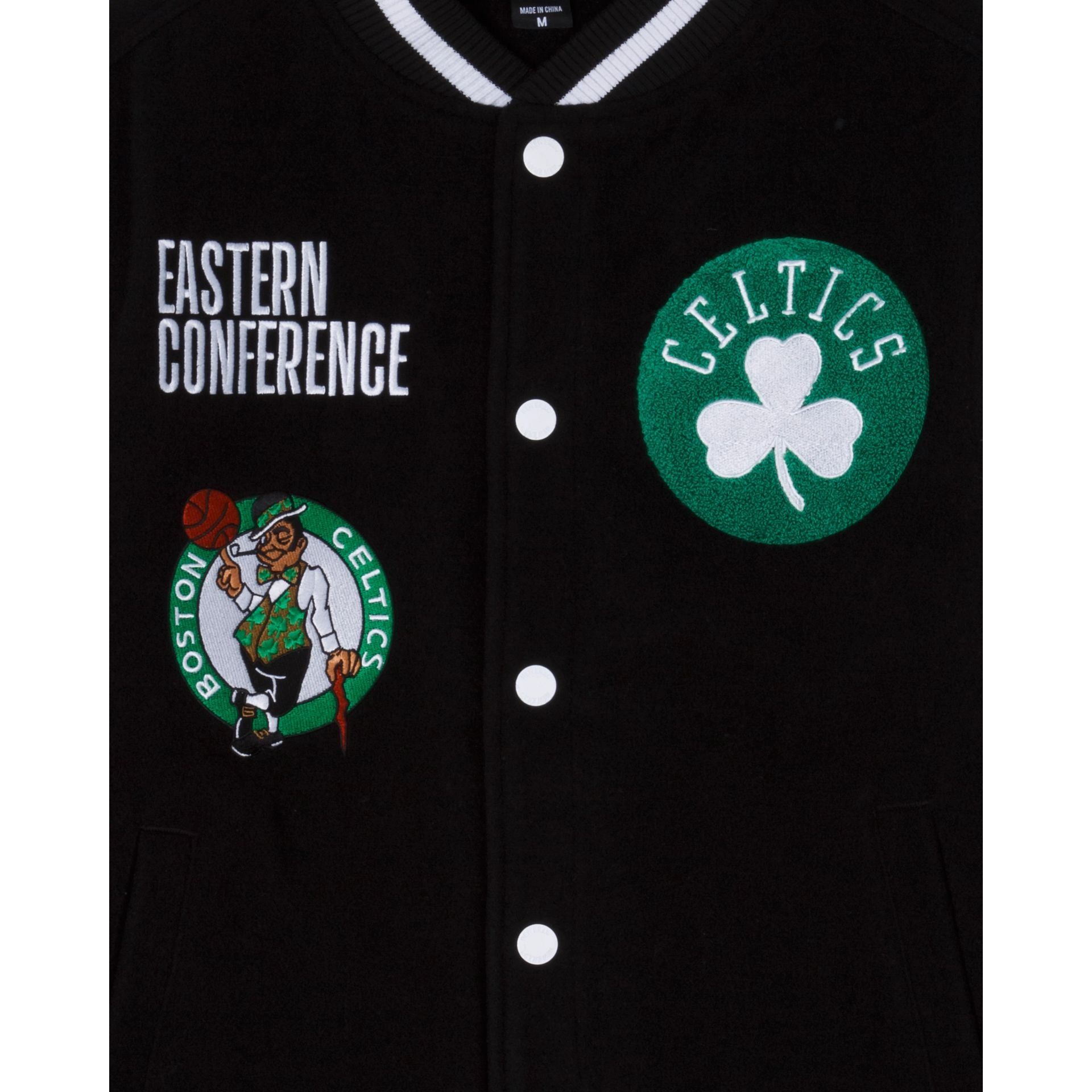 Boston Celtics Black Varsity Jacket sold by New Era product image thumbnail 3