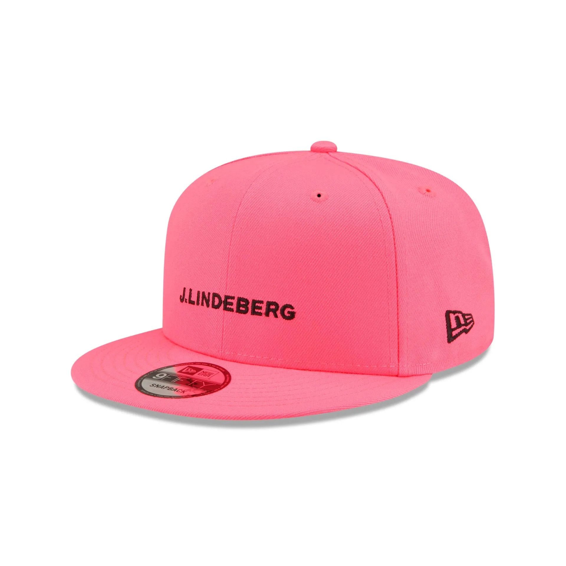 J. Lindeberg Pink 9FIFTY Snapback Hat sold by New Era