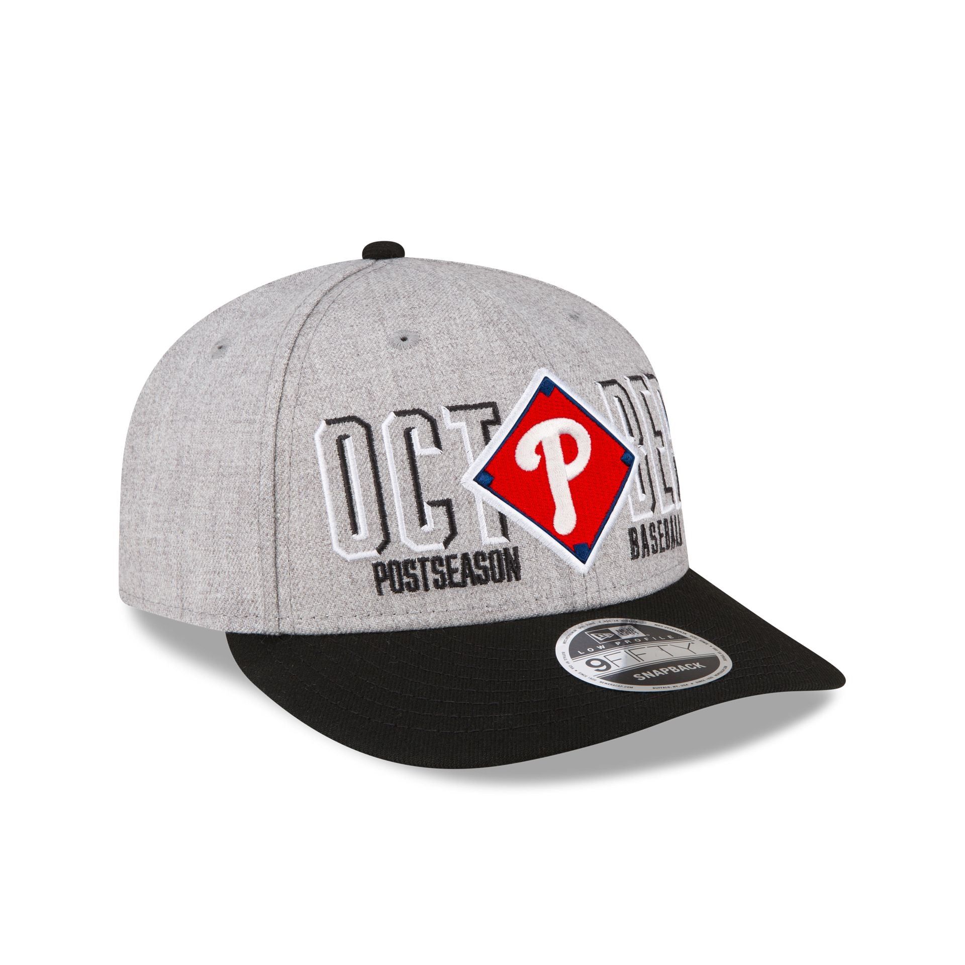 Philadelphia Phillies 2023 NLDS Locker Room Low Profile 9FIFTY Snapback Hat sold by New Era product image thumbnail 3
