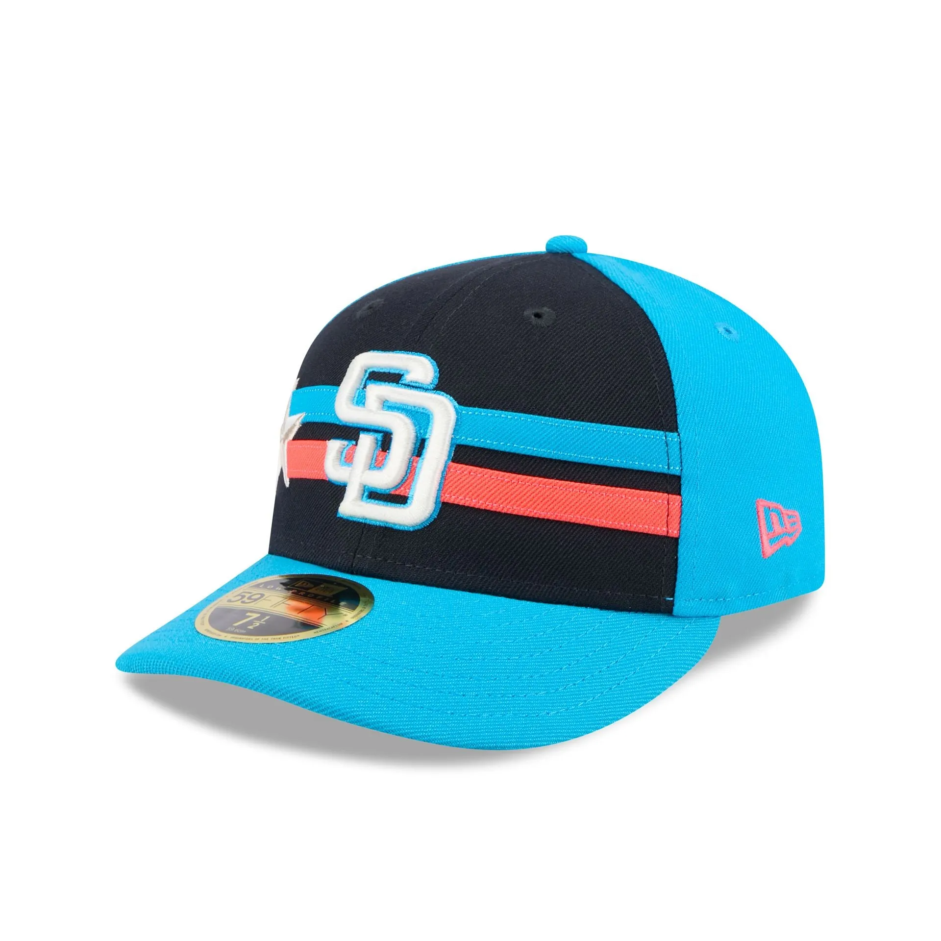 San Diego Padres 2024 All-Star Game Low Profile 59FIFTY Fitted Hat sold by New Era product image thumbnail 3