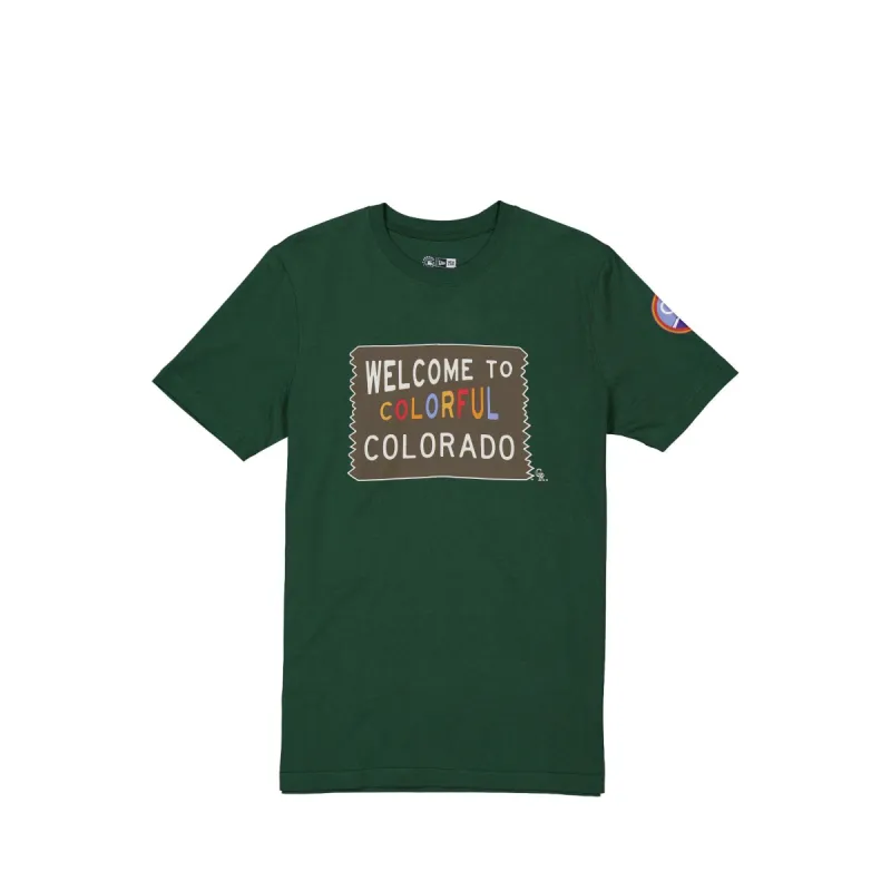 Colorado Rockies City Connect Green T-Shirt sold by New Era