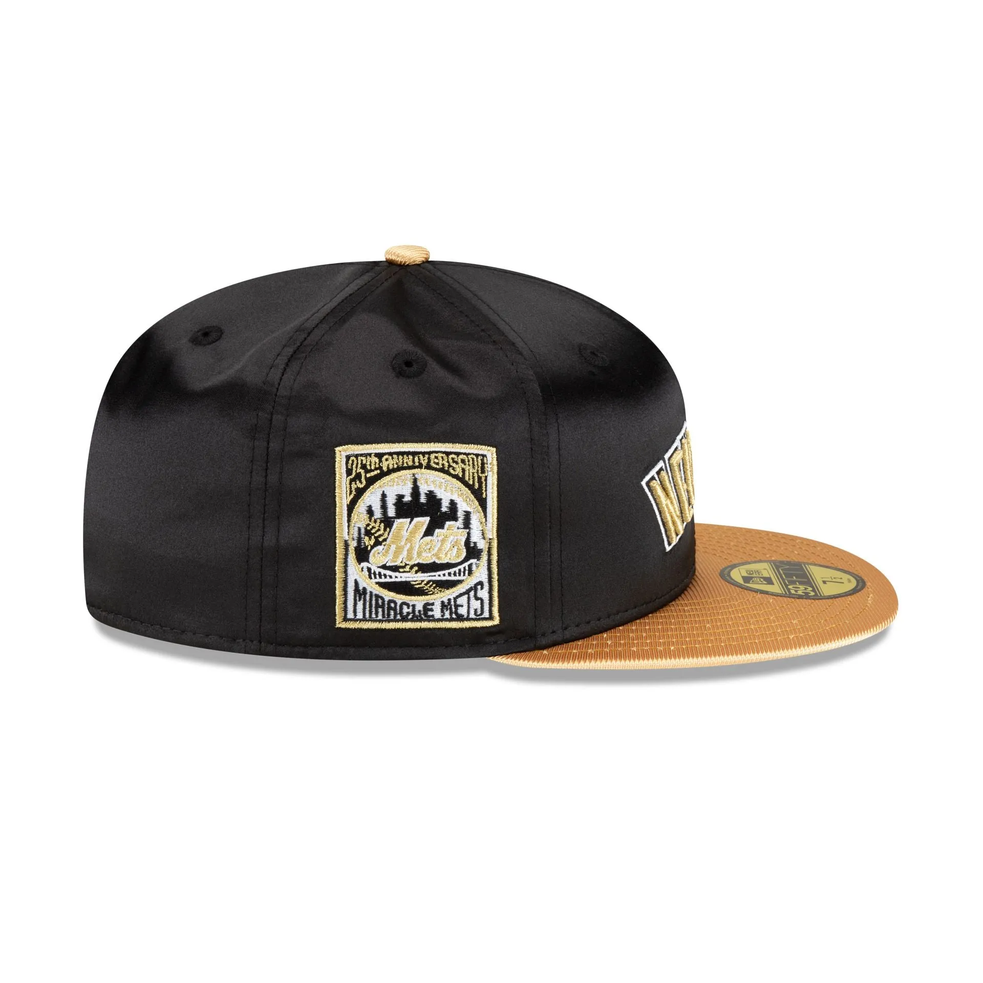 New York Mets Metallic Gold 59FIFTY Fitted Hat sold by New Era product image thumbnail 4