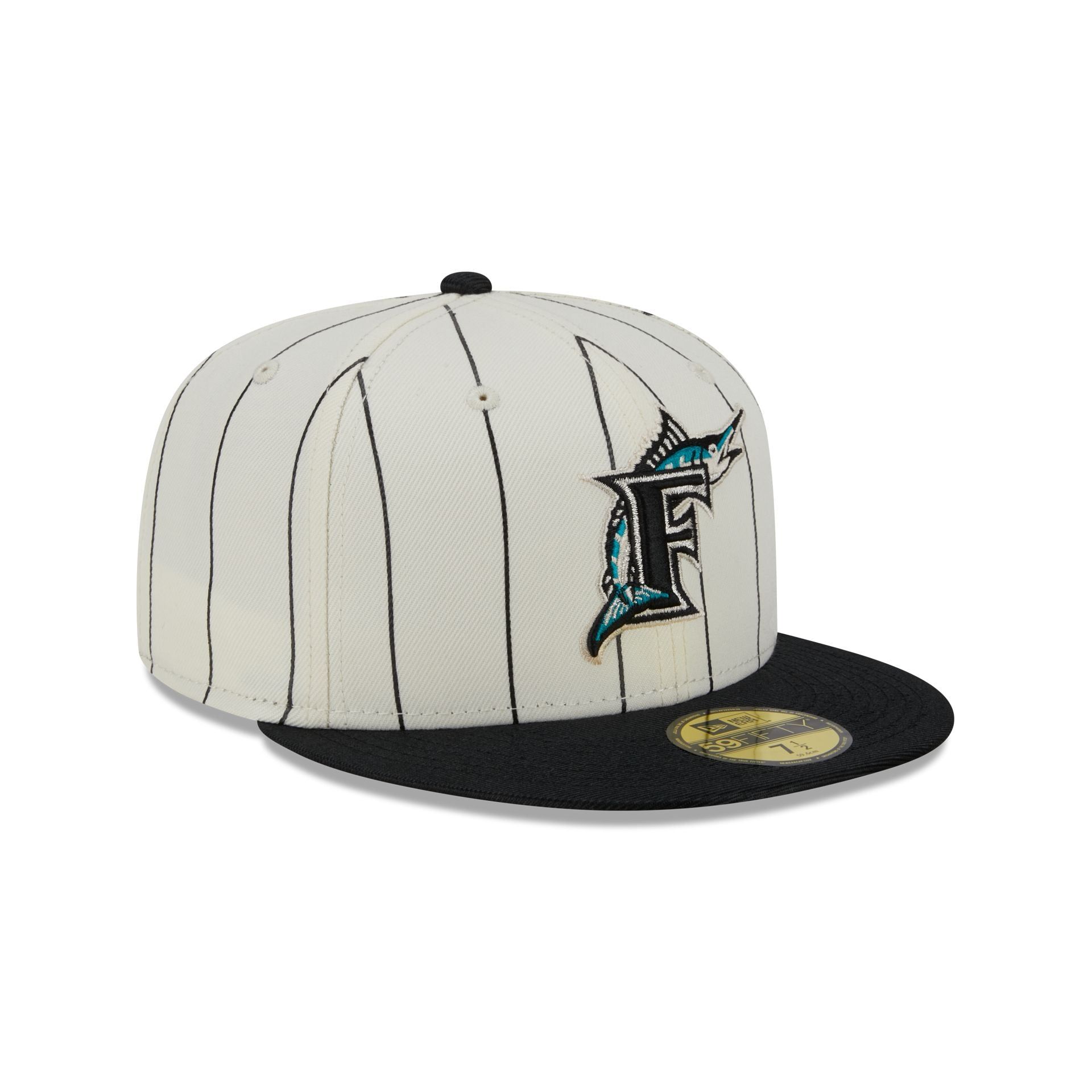 Miami Marlins Team Shimmer 59FIFTY Fitted Hat sold by New Era product image thumbnail 3