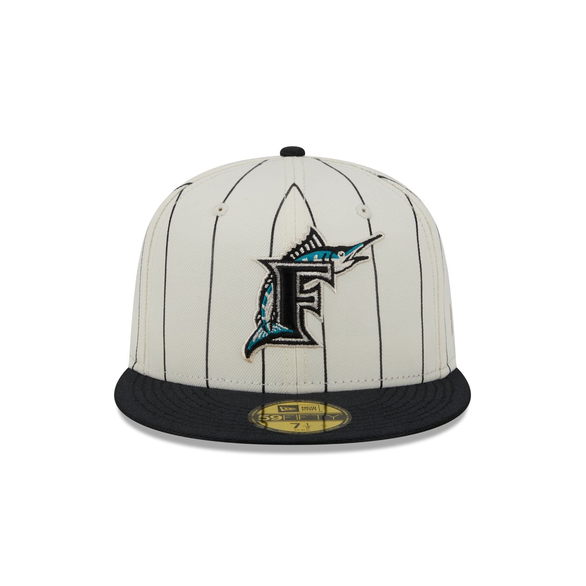 Miami Marlins Team Shimmer 59FIFTY Fitted Hat sold by New Era product image thumbnail 2