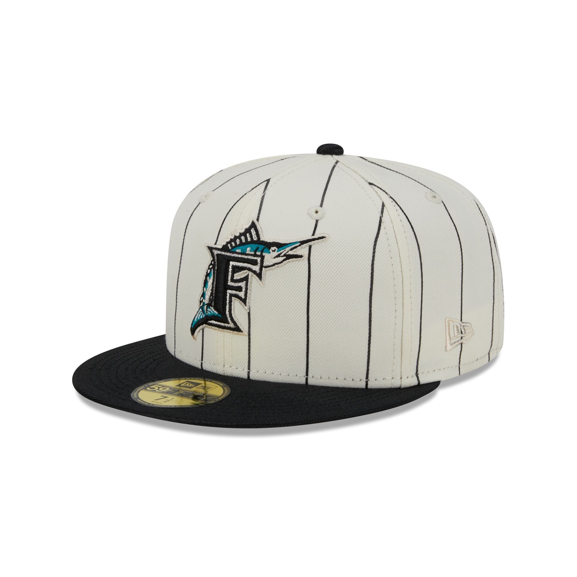 Miami Marlins Team Shimmer 59FIFTY Fitted Hat sold by New Era