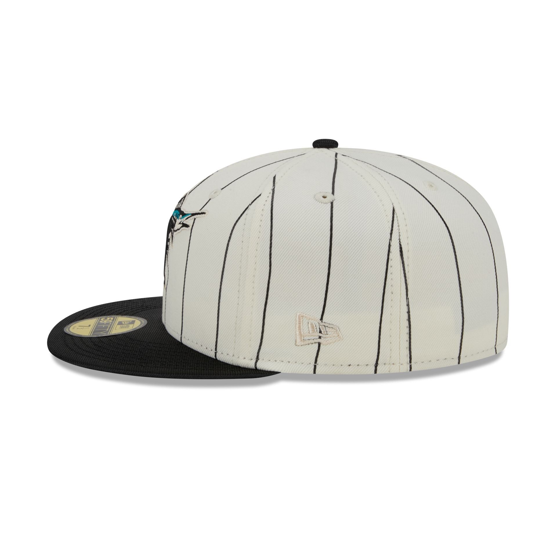 Miami Marlins Team Shimmer 59FIFTY Fitted Hat sold by New Era product image thumbnail 4