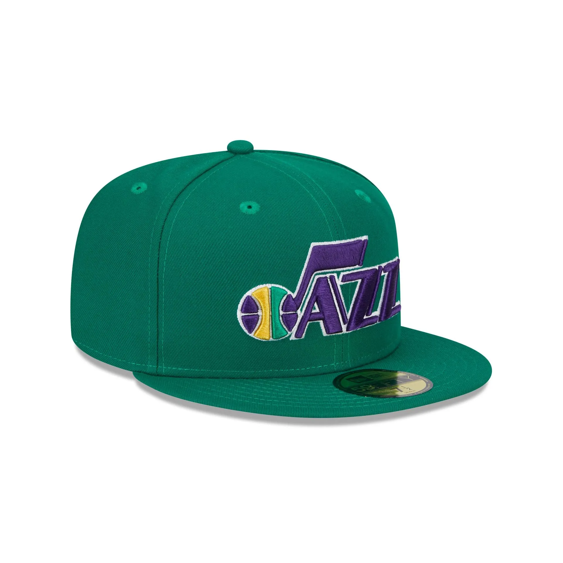 Utah Jazz Classic Edition Green 59FIFTY Fitted Hat sold by New Era product image thumbnail 3