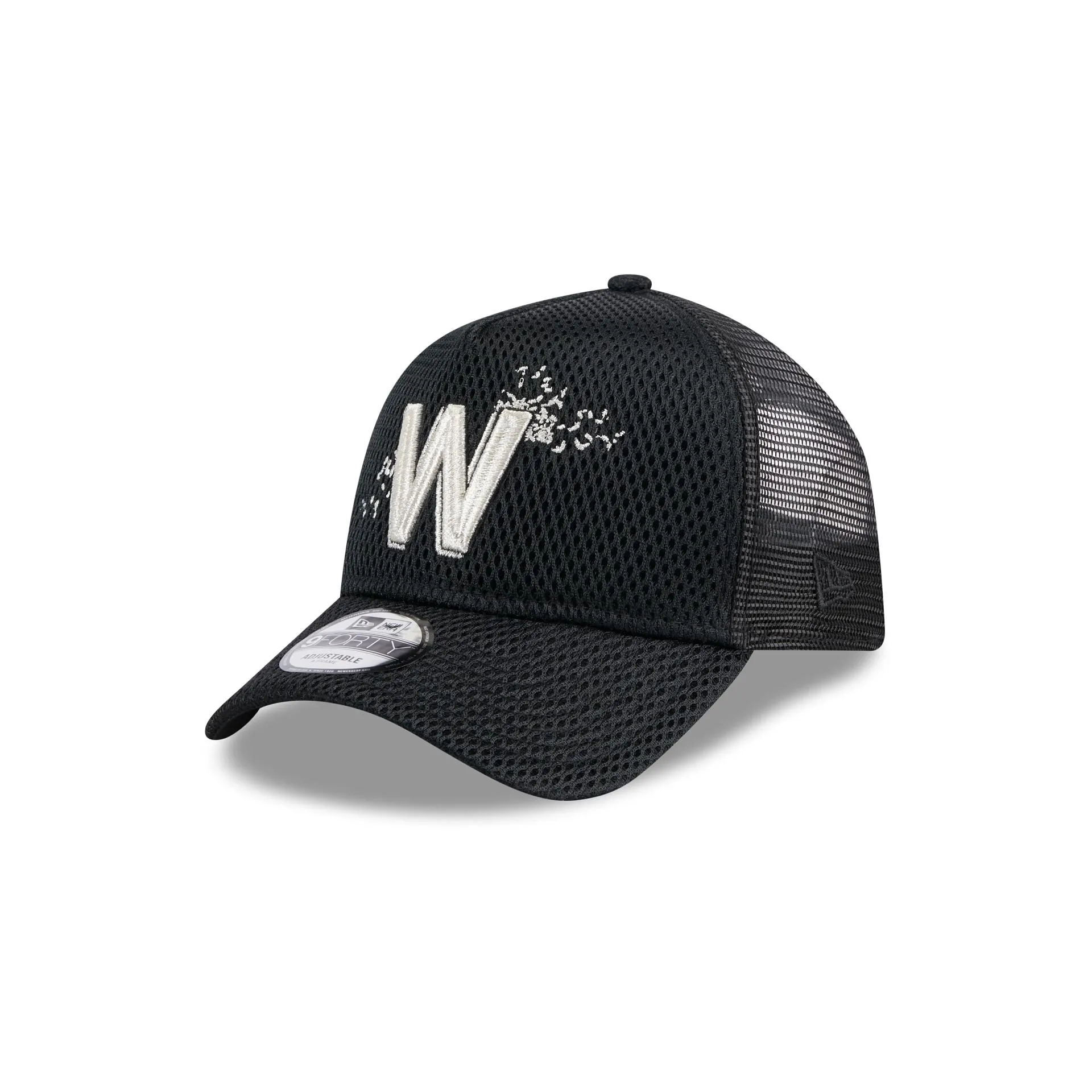 Washington Nationals City Mesh 9FORTY A-Frame Trucker Hat sold by New Era