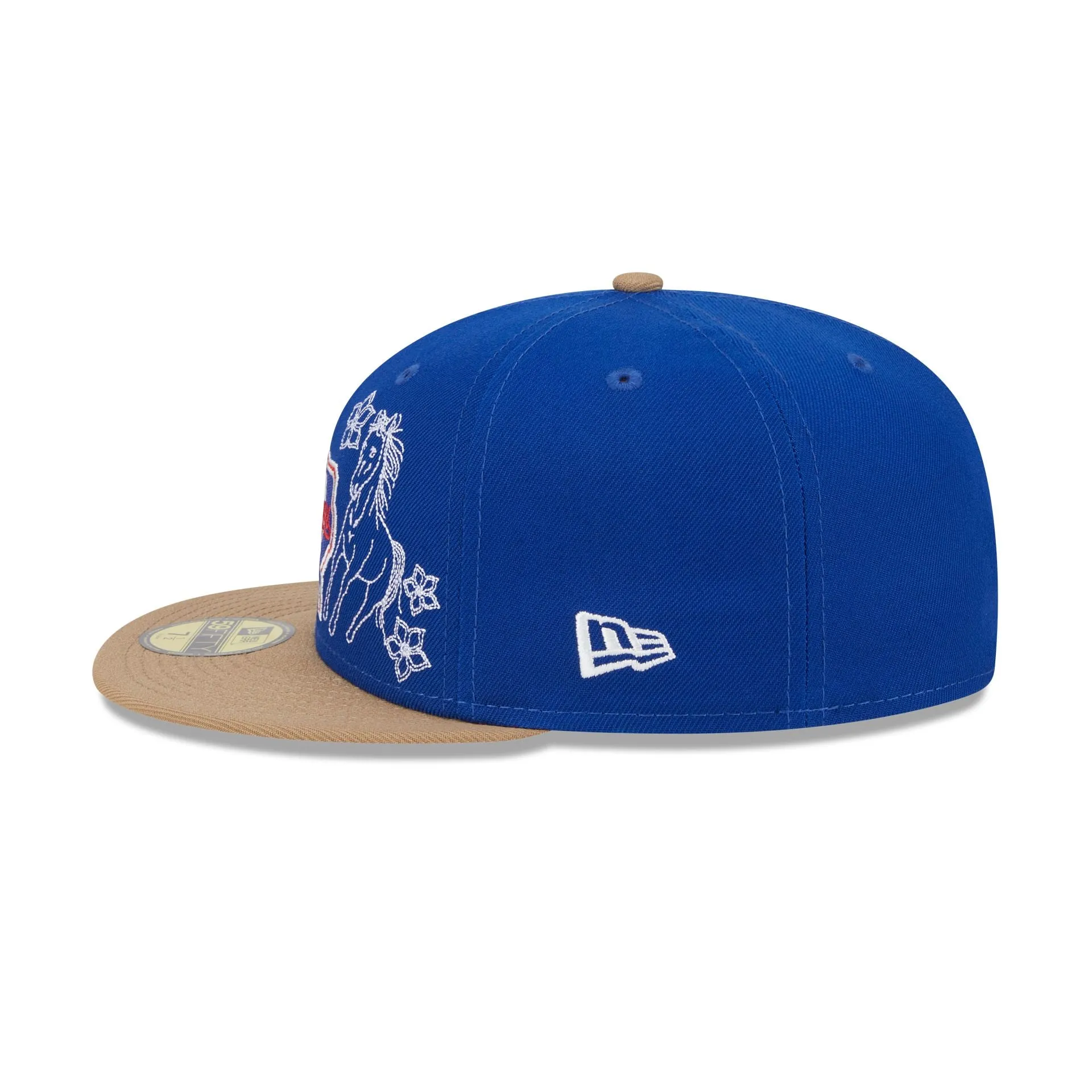 Texas Rangers Western Khaki 59FIFTY Fitted Hat sold by New Era product image thumbnail 5