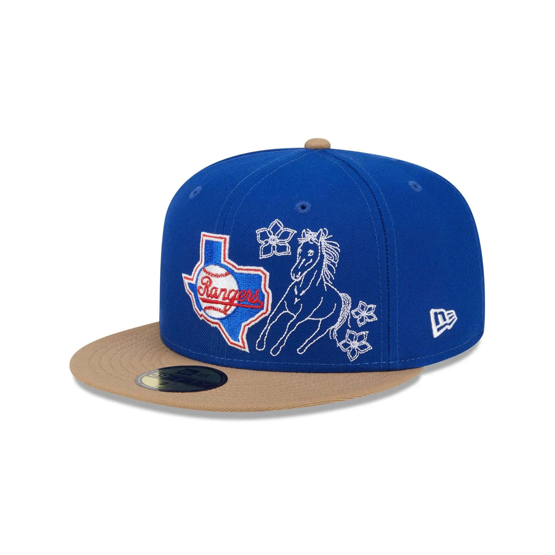 Texas Rangers Western Khaki 59FIFTY Fitted Hat sold by New Era product image thumbnail 3
