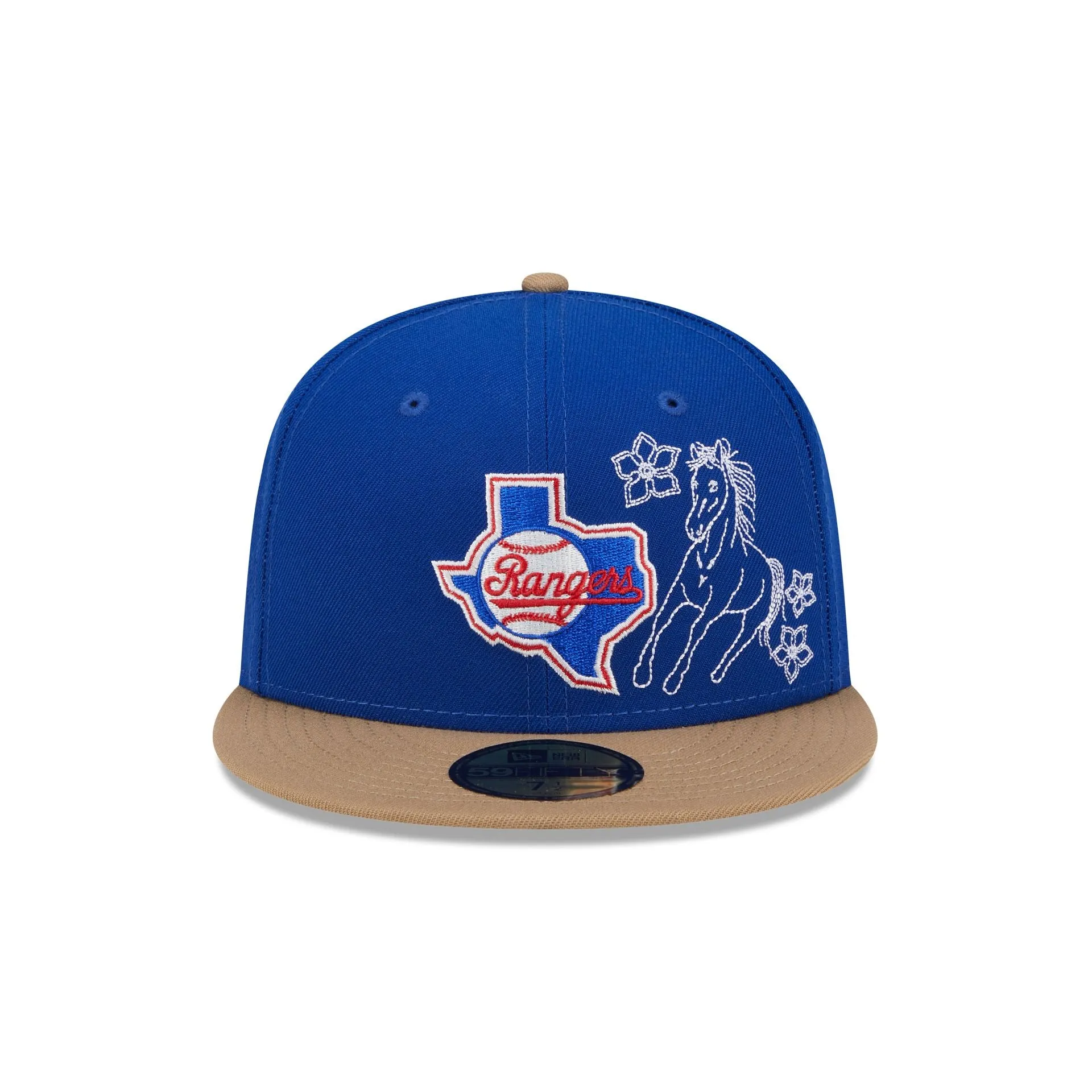 Texas Rangers Western Khaki 59FIFTY Fitted Hat sold by New Era product image thumbnail 2