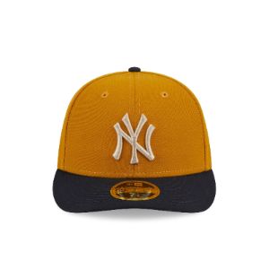 New York Yankees Vintage Gold Low Profile 59FIFTY Fitted Hat sold by New Era