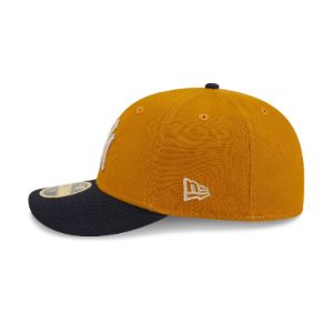 New York Yankees Vintage Gold Low Profile 59FIFTY Fitted Hat sold by New Era