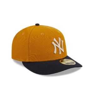 New York Yankees Vintage Gold Low Profile 59FIFTY Fitted Hat sold by New Era