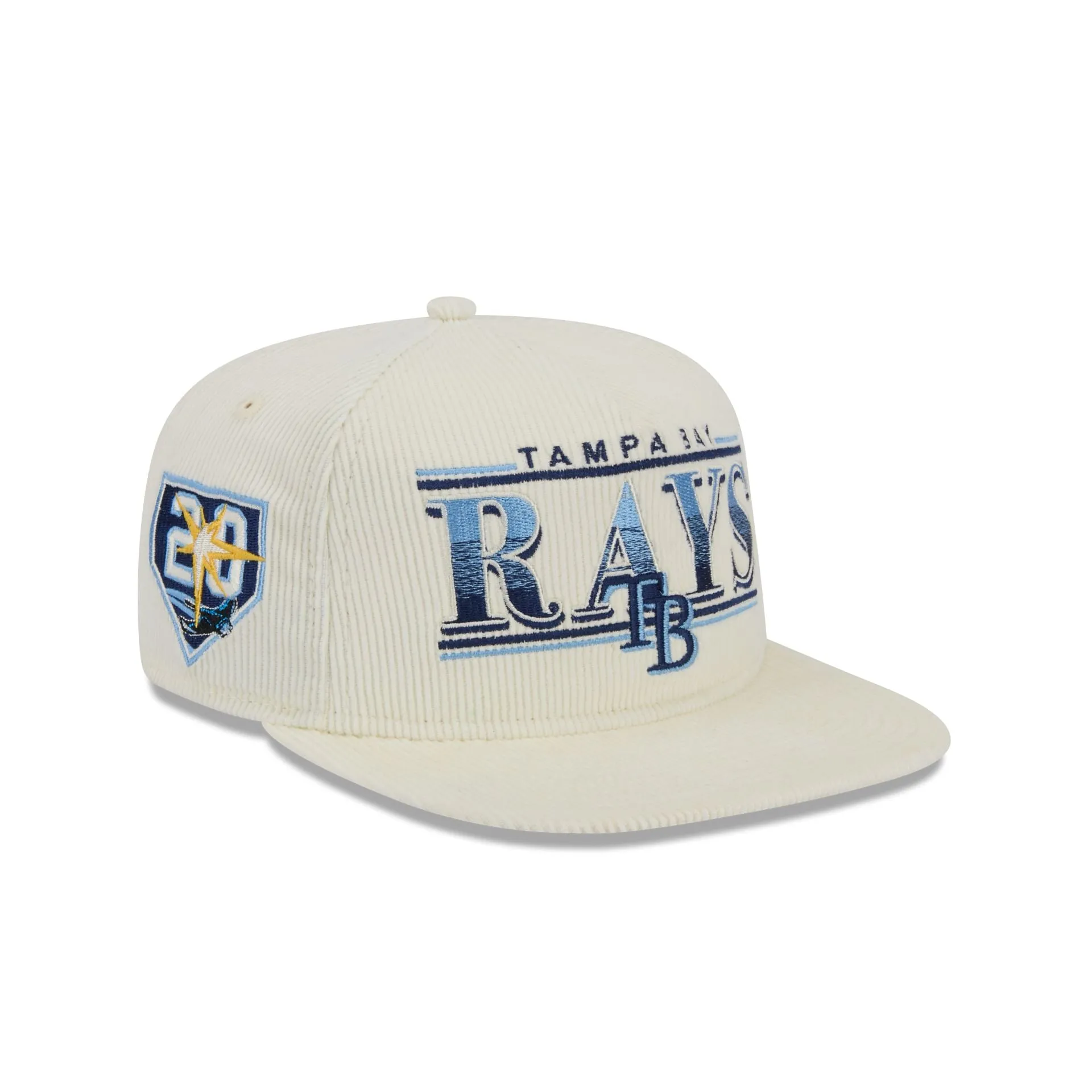 Tampa Bay Rays Throwback Corduroy Golfer Hat sold by New Era