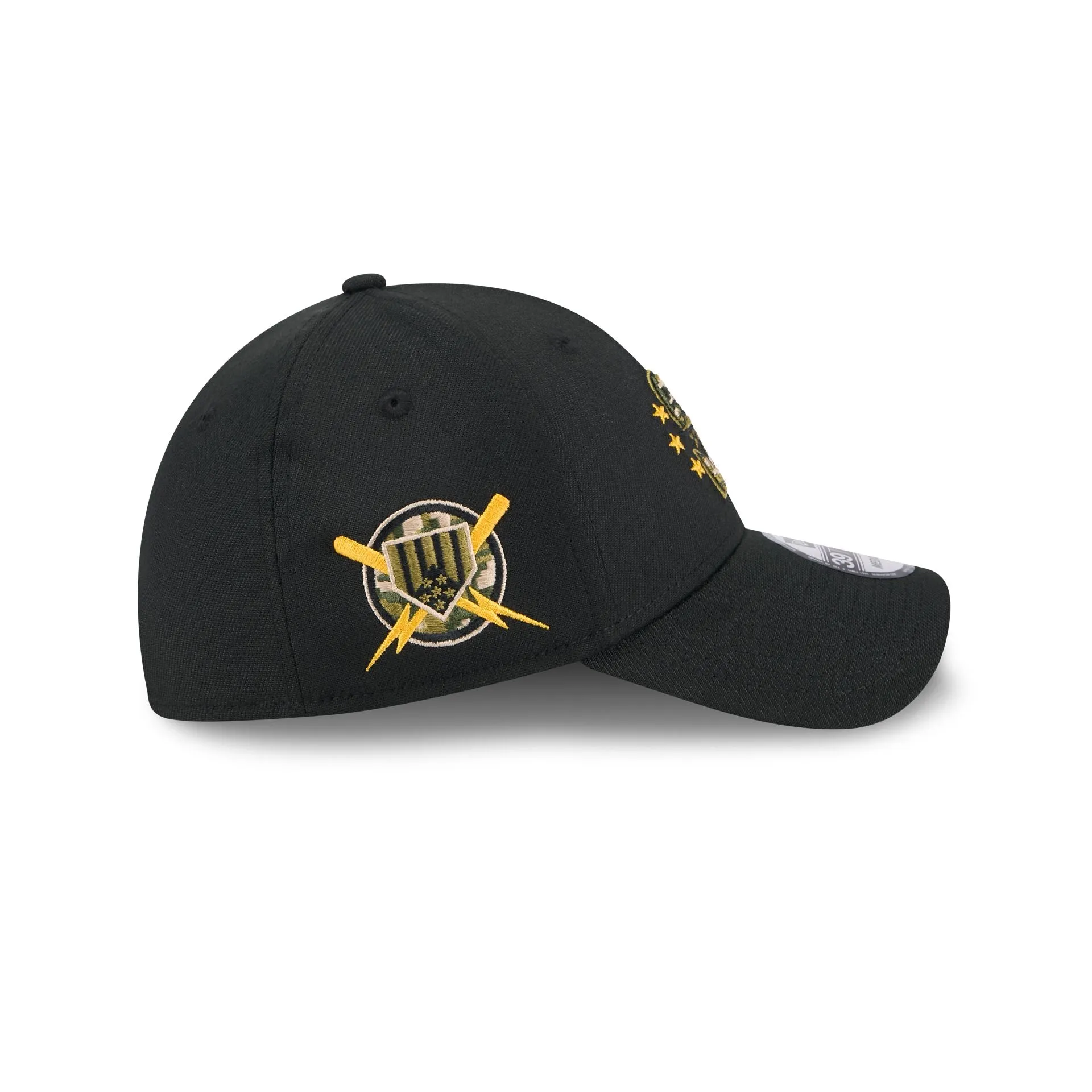 Seattle Mariners Armed Forces Day 2024 39THIRTY Stretch Fit Hat sold by New Era product image thumbnail 4
