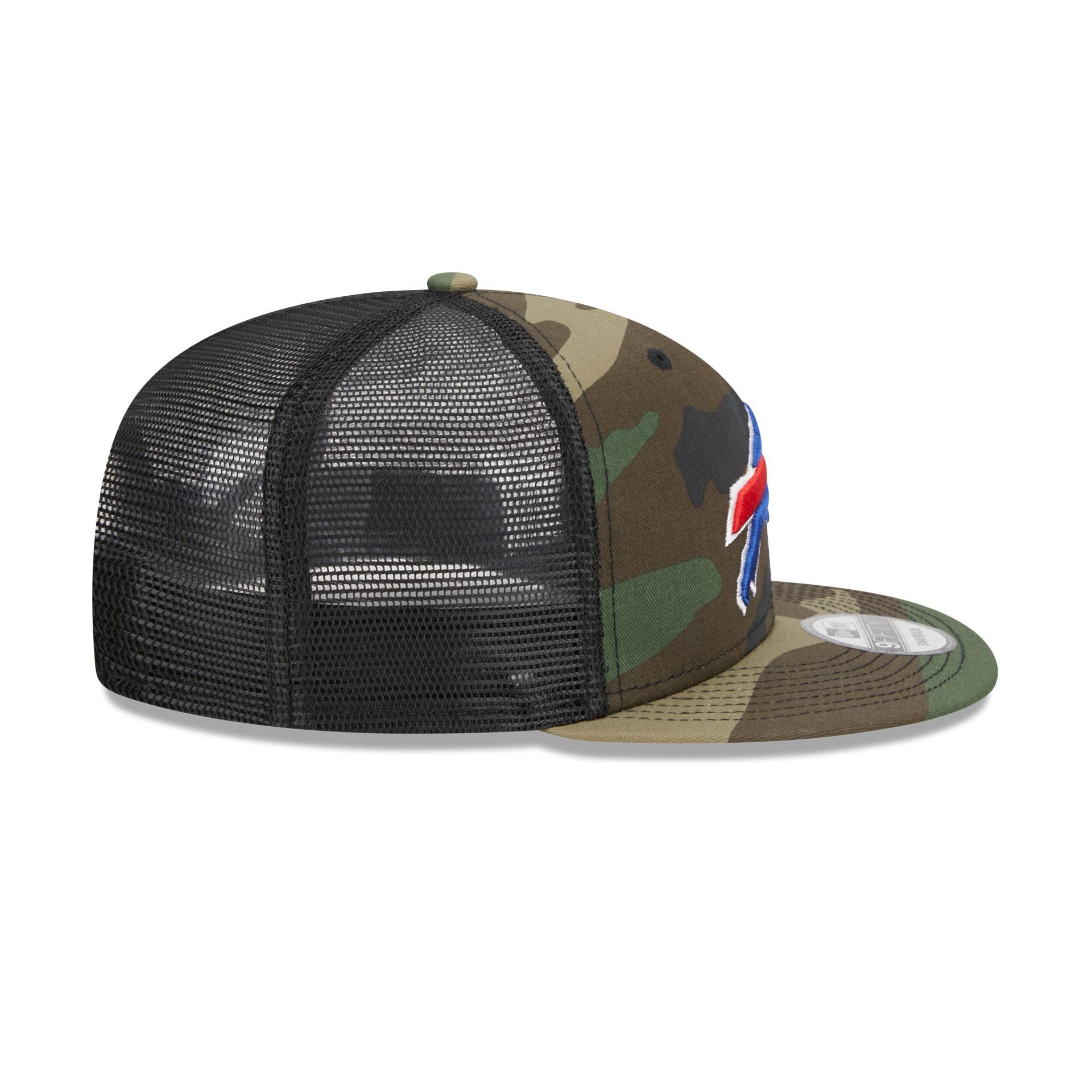 Buffalo Bills Camo 9FIFTY Trucker Snapback Hat sold by New Era product image thumbnail 5